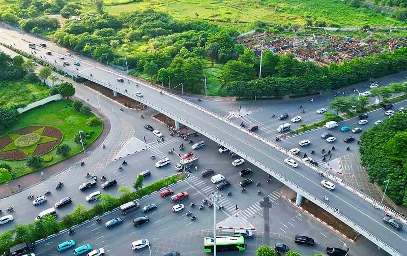 Vị trí xây dựng hầm chui tại nút giao Cổ Linh sẽ được khởi công vào ngày 4/10.