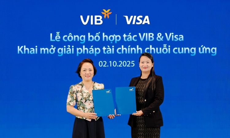 Lần đầu tiên, VIB và Visa ra mắt gói giải pháp tài chính linh hoạt cho chuỗi cung ứng Việt Nam