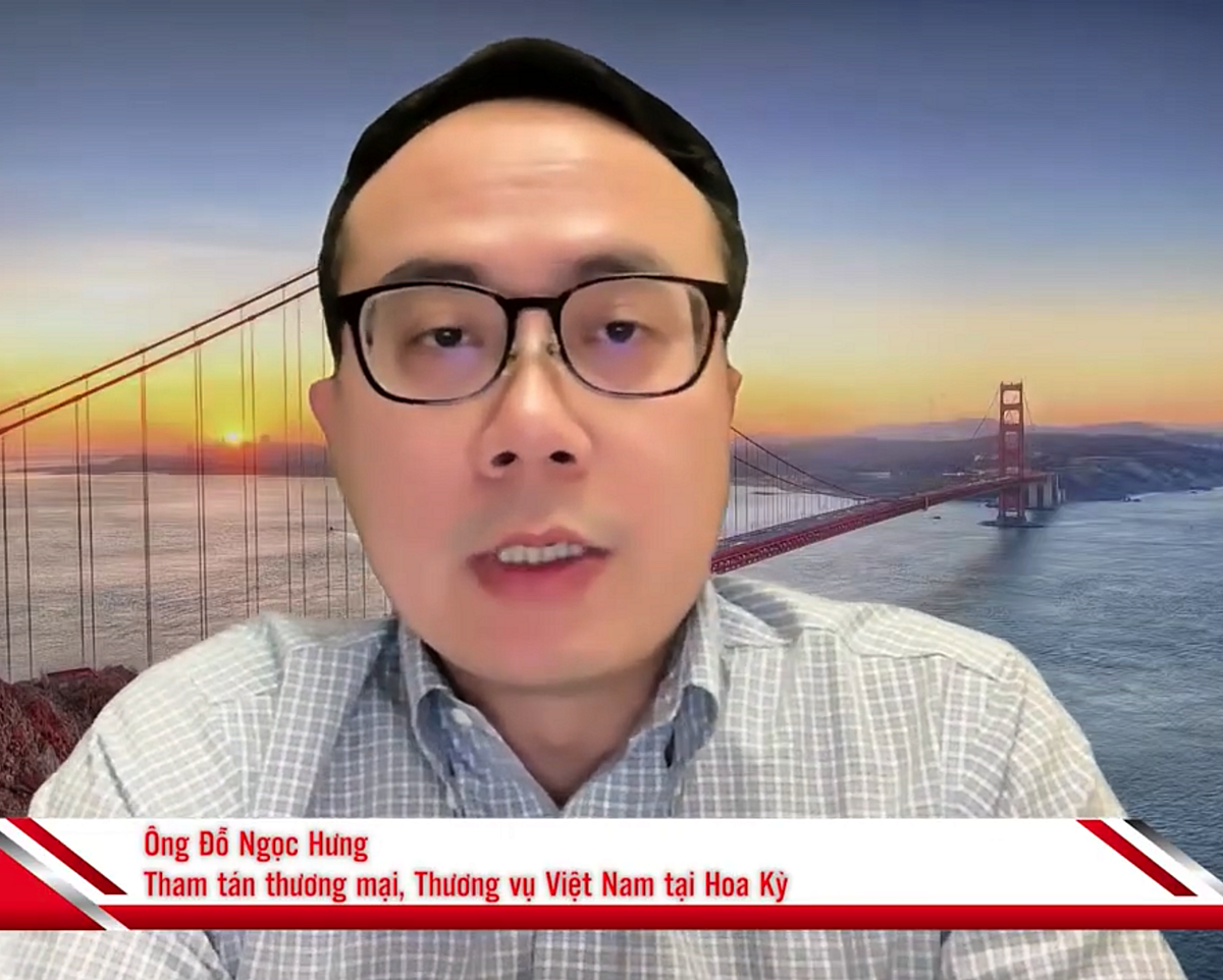 Ông Đỗ Ngọc Hưng cho biết CBP cùng DOC đang tăng cường rà soát chuỗi cung ứng toàn cầu, đặc biệt với hàng hóa có nguồn nguyên liệu từ nước thứ ba.