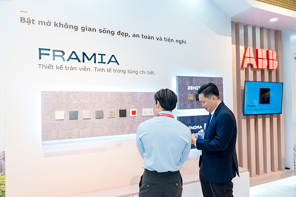 Bộ sản phẩm của ABB vừa ra mắt tại thị trường Việt Nam phù hợp cho mọi công trình thương mại và dân dụng.