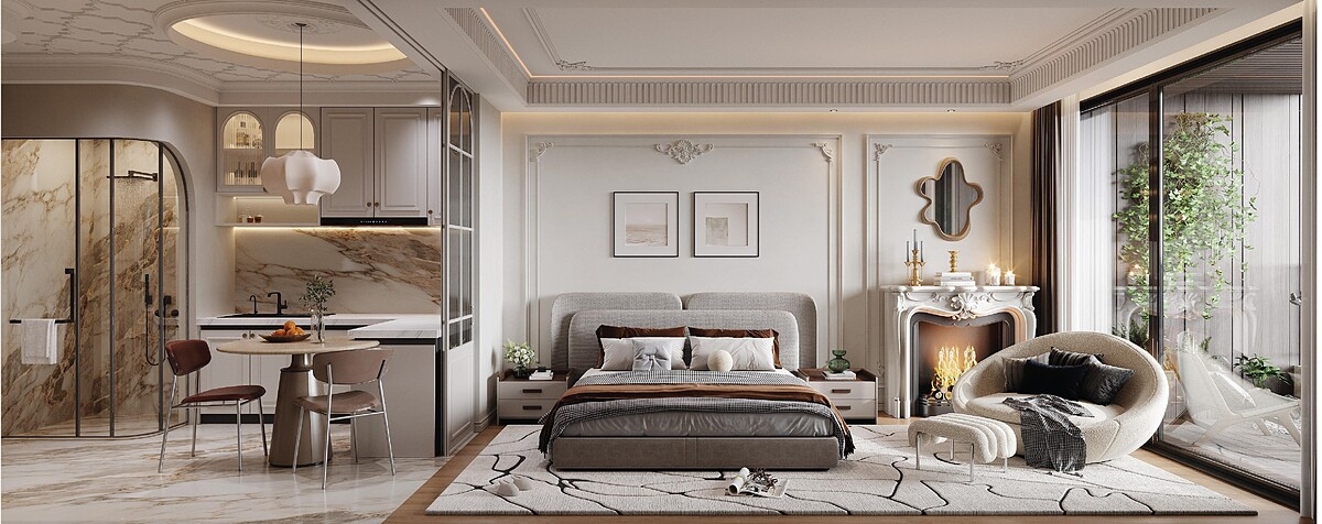 Căn hộ bàn giao chuẩn 5 sao từ những thương hiệu cao cấp hàng đầu như Duravit, Hansgrohe, Hafele, Marazzi, Atlas…&lpar;hoặc tương đương nhập khẩu chính hãng&rpar;