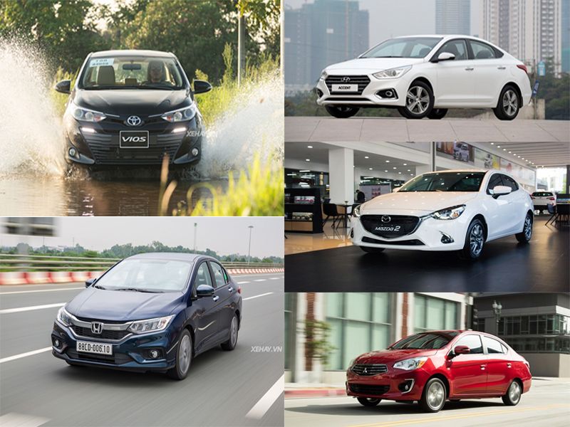 Phân khúc sedan hạng B từng được xem là xương sống của thị trường ô tô phổ thông tại Việt Nam.