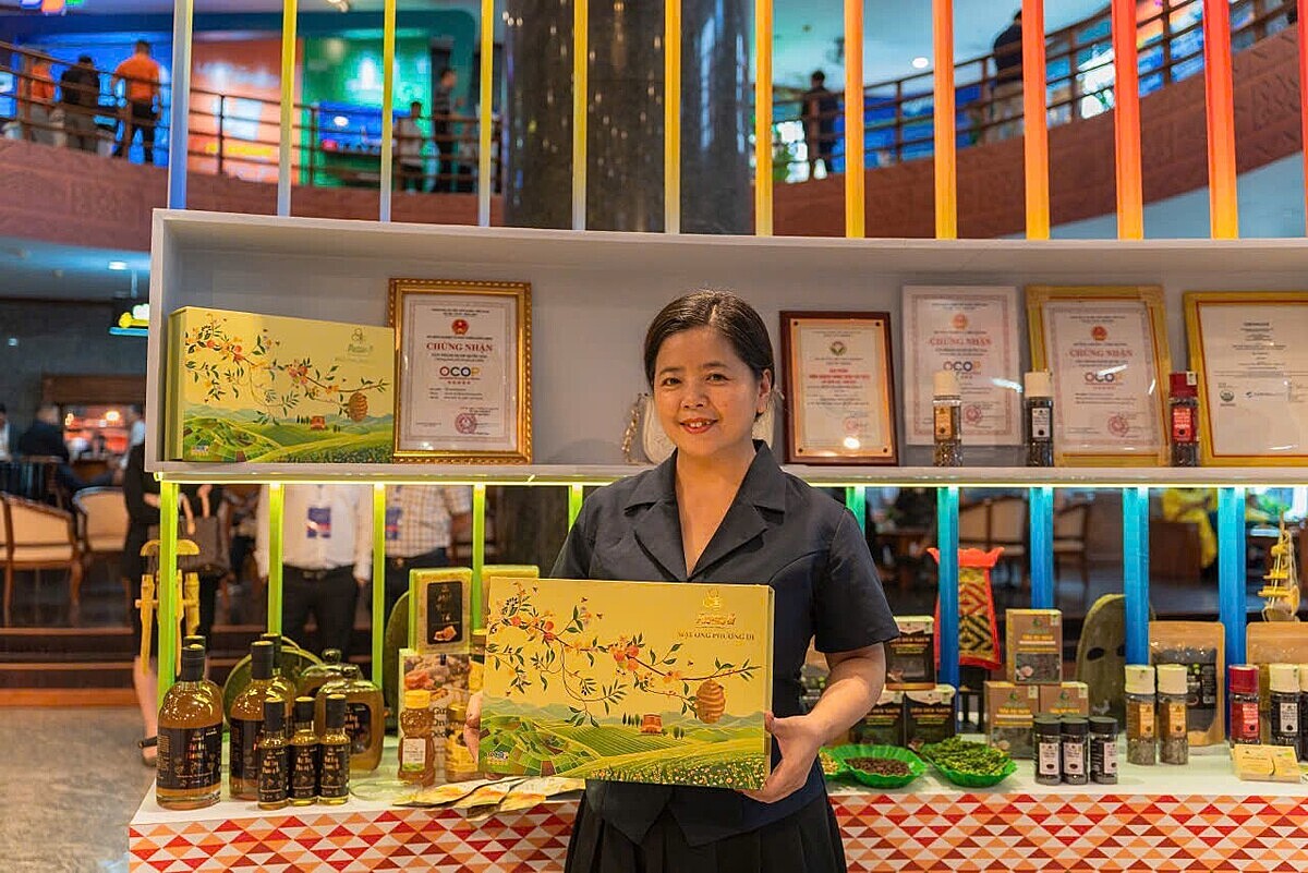 Hiệu quả sản xuất của HTX mật ong Phương Di một phần nhờ vào việc tham gia các lớp đào tạo, tập huấn.