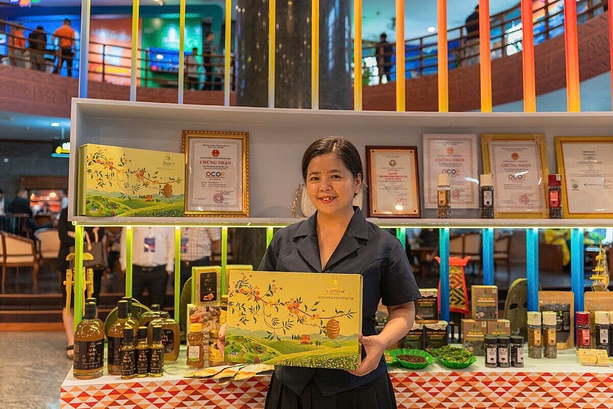 Hiệu quả sản xuất của HTX mật ong Phương Di một phần nhờ vào việc tham gia các lớp đào tạo, tập huấn.