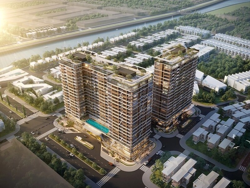 Phối cảnh tổng thể Khu phức hợp hạng sang Regal Complex tại TP. Đà Nẵng – một trong những dự án nổi bật của Regal Group ra mắt vào tháng 4 năm nay.