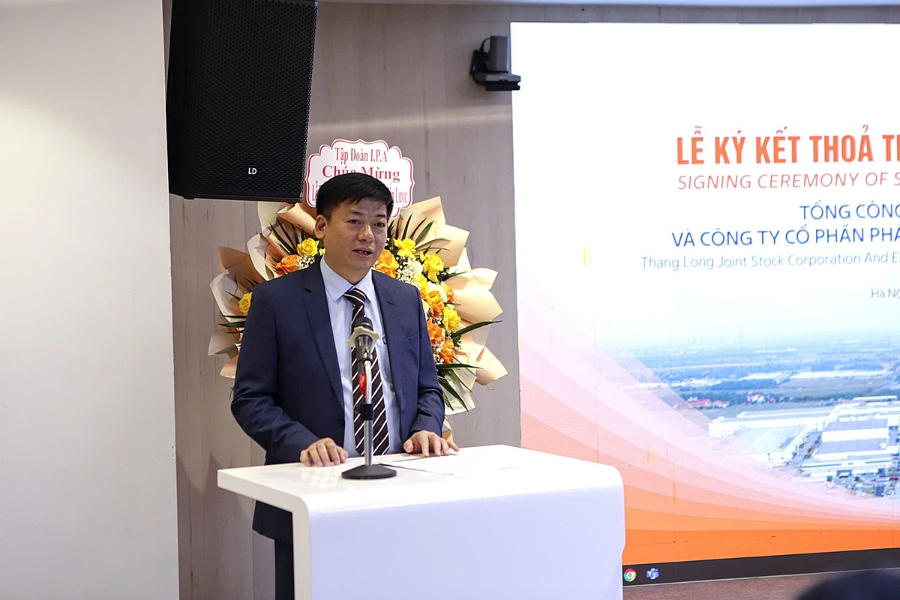 Ông Vũ Anh Tuấn, Chủ tịch HĐQT Tổng công ty Thăng Long.