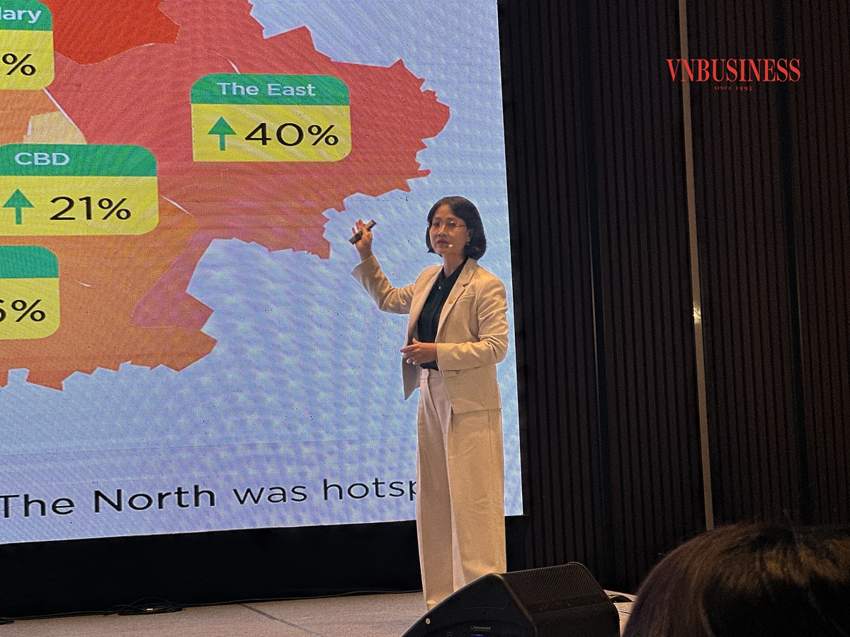 Bà Đỗ Thu Hằng, Giám đốc Cấp cao, Bộ phận Nghiên cứu và Phát triển, Savills Hà Nội.