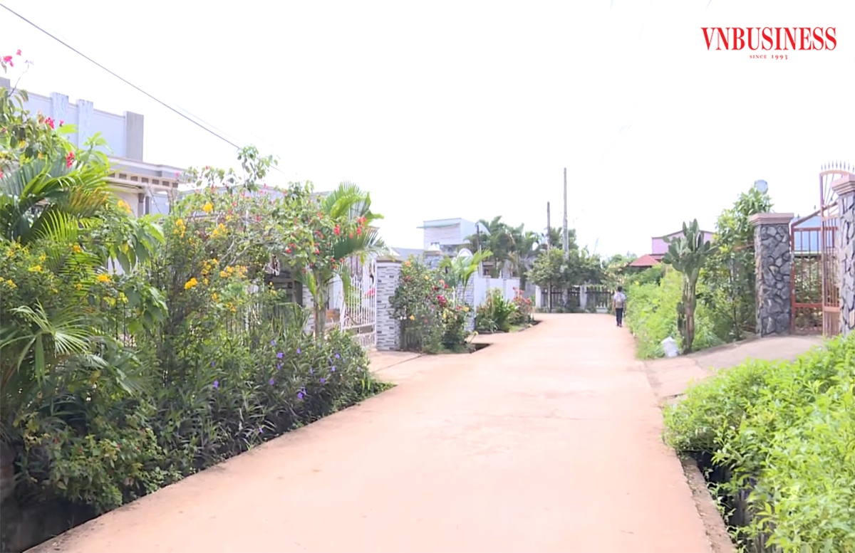 Diện mạo nông thôn mới ở Lâm Đồng ngày càng khởi sắc.