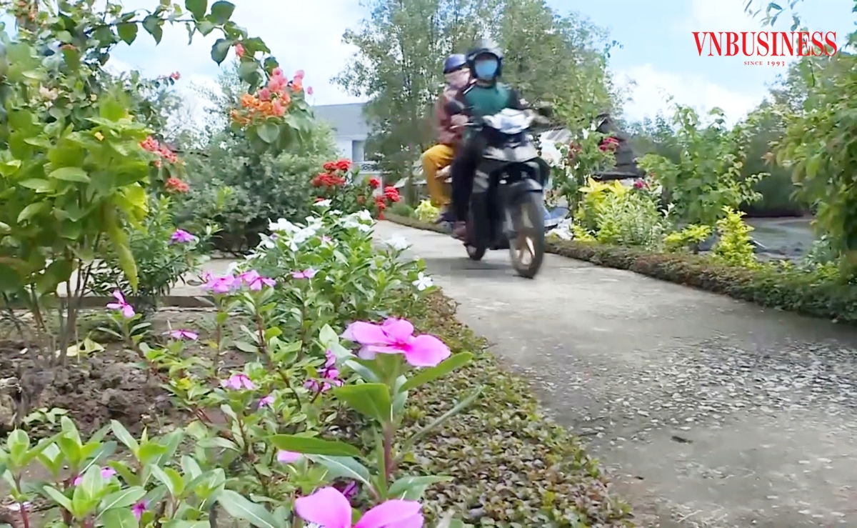 Nông thôn mới ở Cà Mau ngày càng khởi sắc.