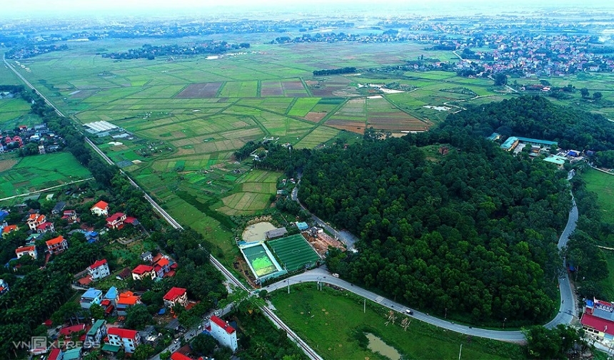 Hà Nội cho thuê gần 15ha đất triển khai dự án Khu du lịch văn hóa Sóc Sơn khu III, tại xã Sóc Sơn, thành phố Hà Nội.