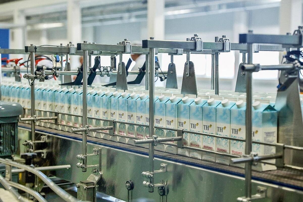 Nhà máy chế biến sữa TH tại Kaluga được khánh thành vào tháng 5/2025.