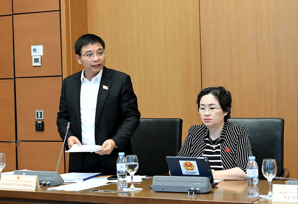 Bộ trưởng Bộ Tài chính Nguyễn Văn Thắng, Đoàn ĐBQH tỉnh Điện Biên.