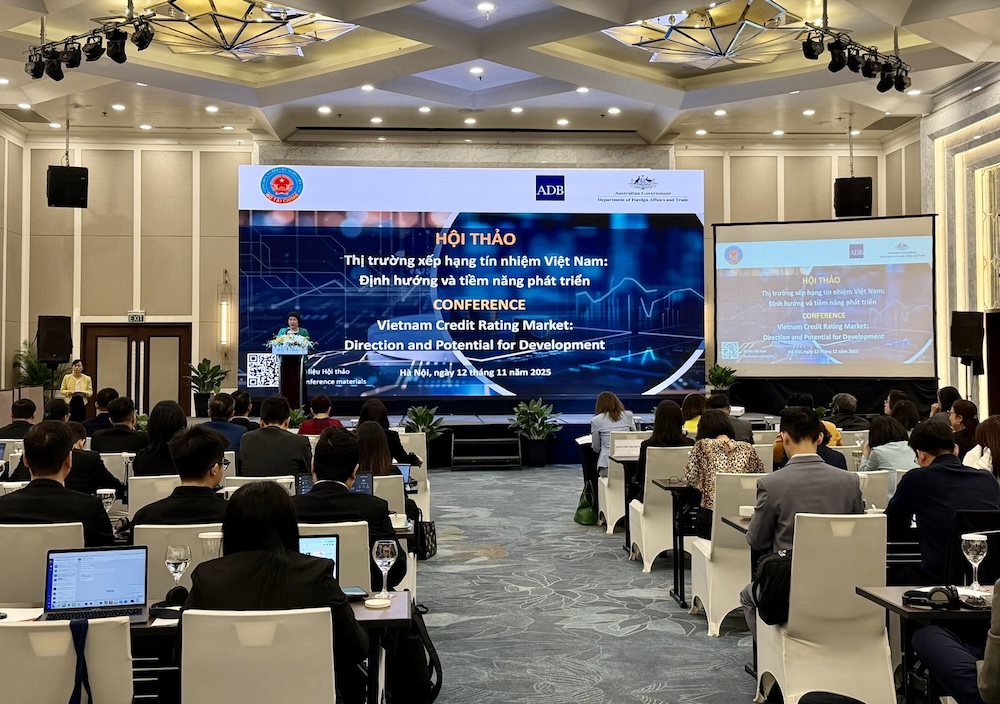 Bà Phạm Thị Thanh Tâm, Phó Vụ trưởng Vụ Các định chế tài chính, Bộ Tài chính cho biết dư nợ TPDN của các tổ chức phát hành có xếp hạng tín nhiệm chiếm 33,7%.