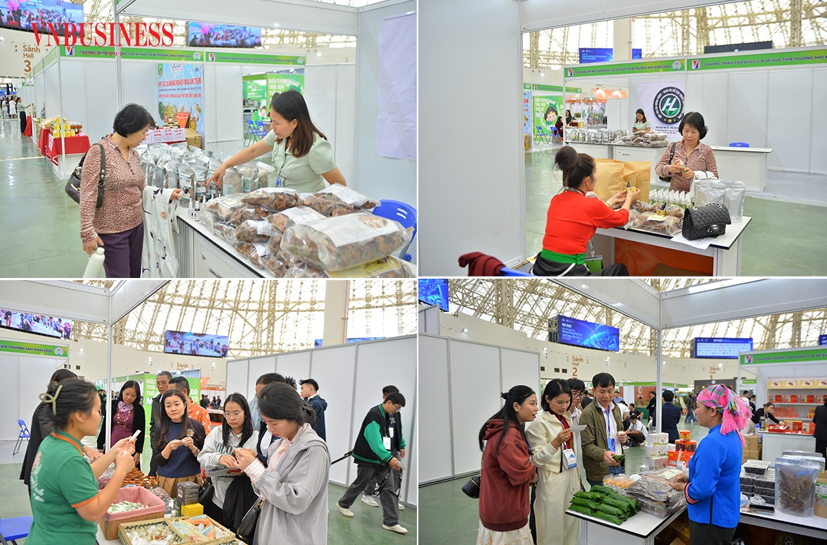 Hội chợ giới thiệu nhiều sản phẩm đặc trưng như trà thảo dược, tinh dầu, nguyên liệu dược liệu thô, thực phẩm bảo vệ sức khỏe và các sản phẩm đạt tiêu chuẩn OCOP.