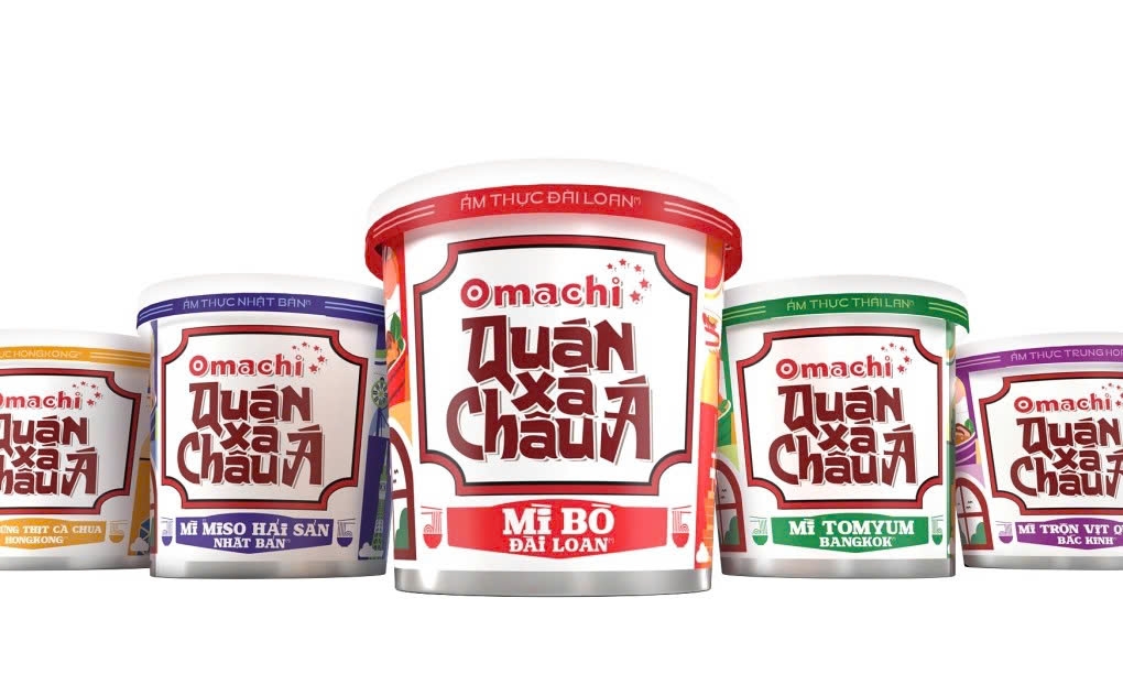Bộ sản phẩm Quán Xá Châu Á của Masan Consumer.