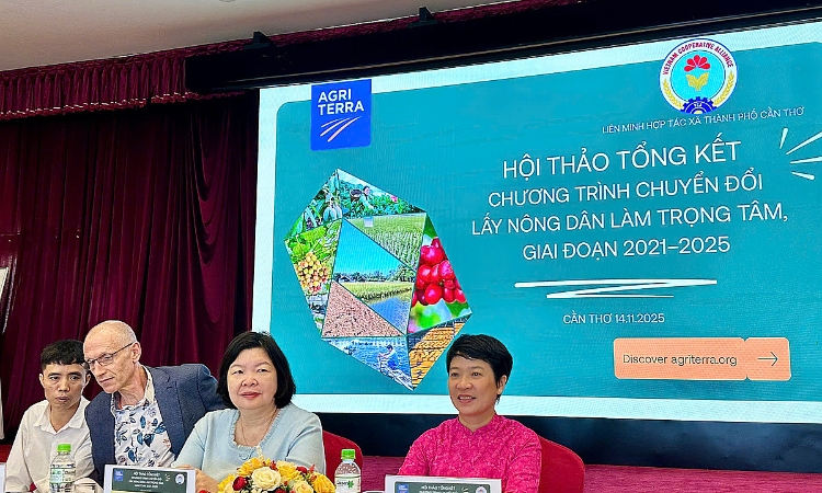 Chủ tịch Cao Xuân Thu Vân: HTX nông nghiệp hiện đại phải đặt người nông dân ở trung tâm