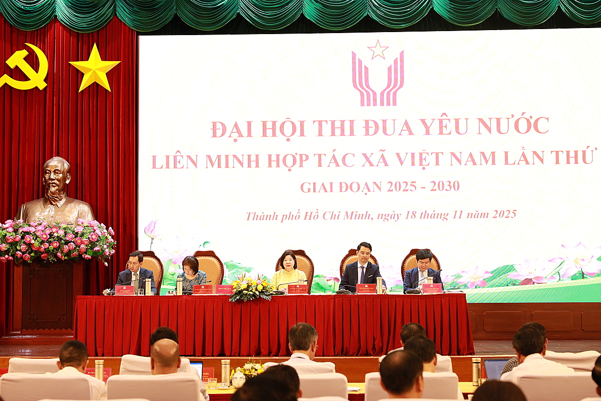 Đại hội Thi đua yêu nước Liên minh HTX Việt Nam giai đoạn 2025-2030.