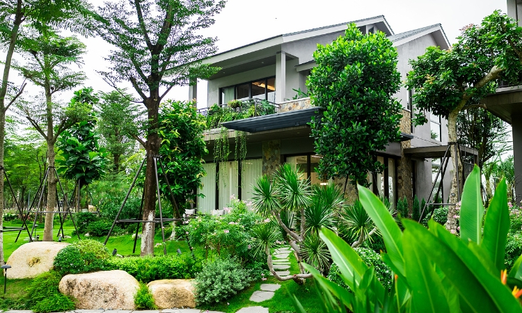 Nhà dưới tán rừng của Ecopark: Xóa nhòa ranh giới giữa tiện nghi và sinh thái