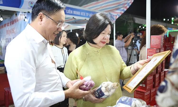Chính thức khai mạc Hội chợ xúc tiến thương mại cho các hợp tác xã khu vực phía Nam 2025
