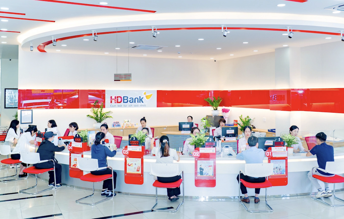 HDBank chuẩn bị trả cổ tức và cổ phiếu thưởng với tổng tỷ lệ 30%.