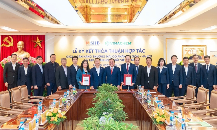 SHB và Tập đoàn Hóa chất Việt Nam ký kết thỏa thuận hợp tác