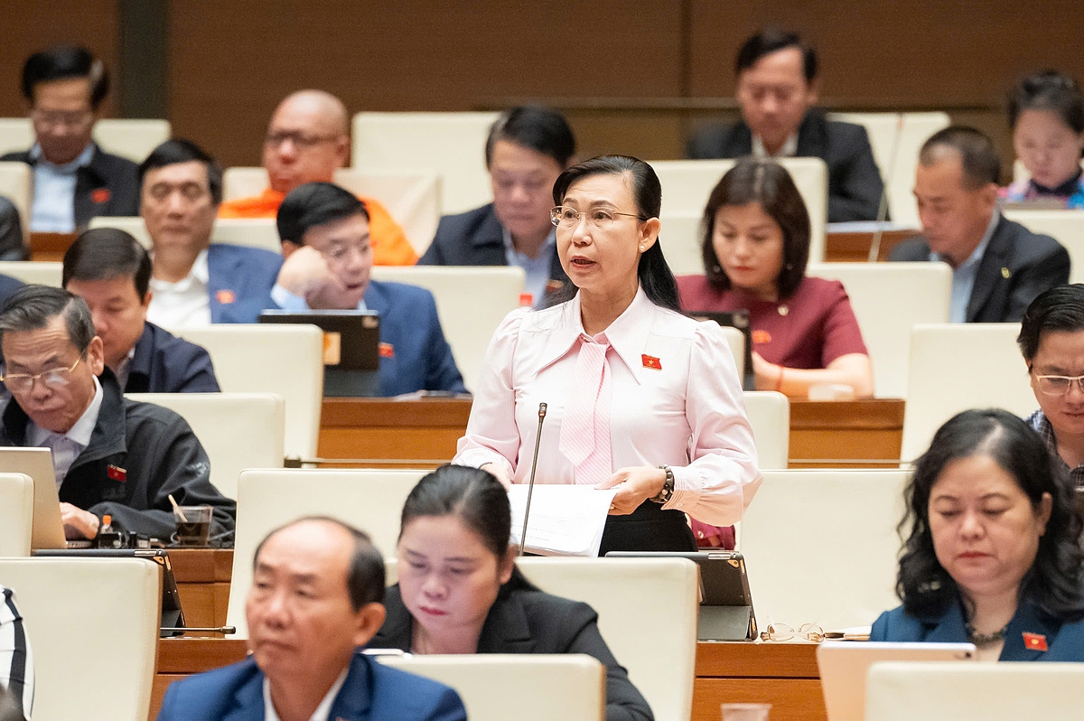 Đại biểu Phan Thị Mỹ Dung, Đoàn ĐBQH tỉnh Tây Ninh.