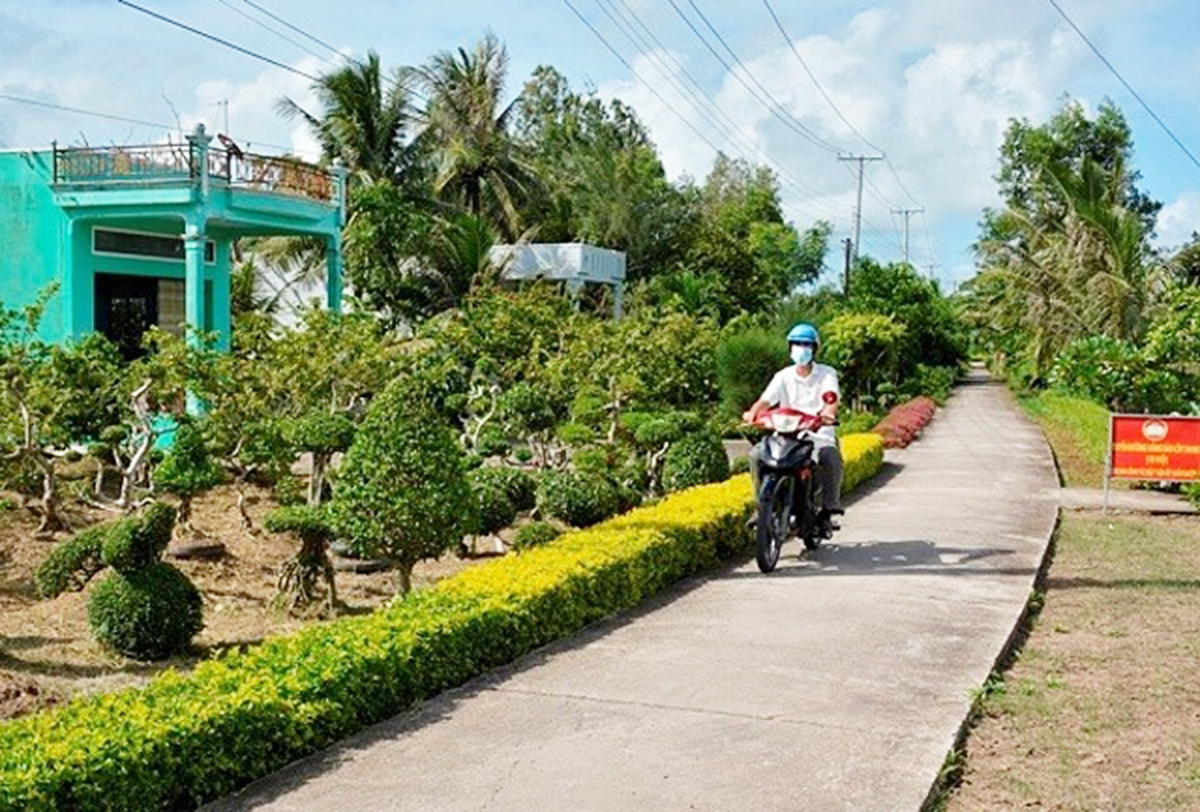 Cà Mau hướng tới xây dựng nông thôn mới kiểu mẫu.
