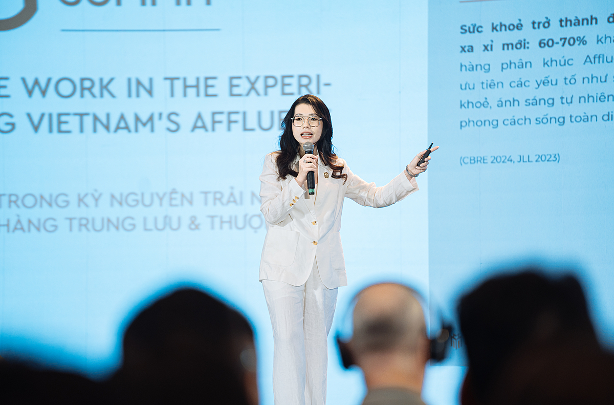 Theo bà Thi Anh Đào, tầng lớp trung - thượng lưu tại Việt Nam đang dịch chuyển mạnh từ tư duy “sở hữu một ngôi nhà” sang mong muốn “kiến tạo phong cách sống”.