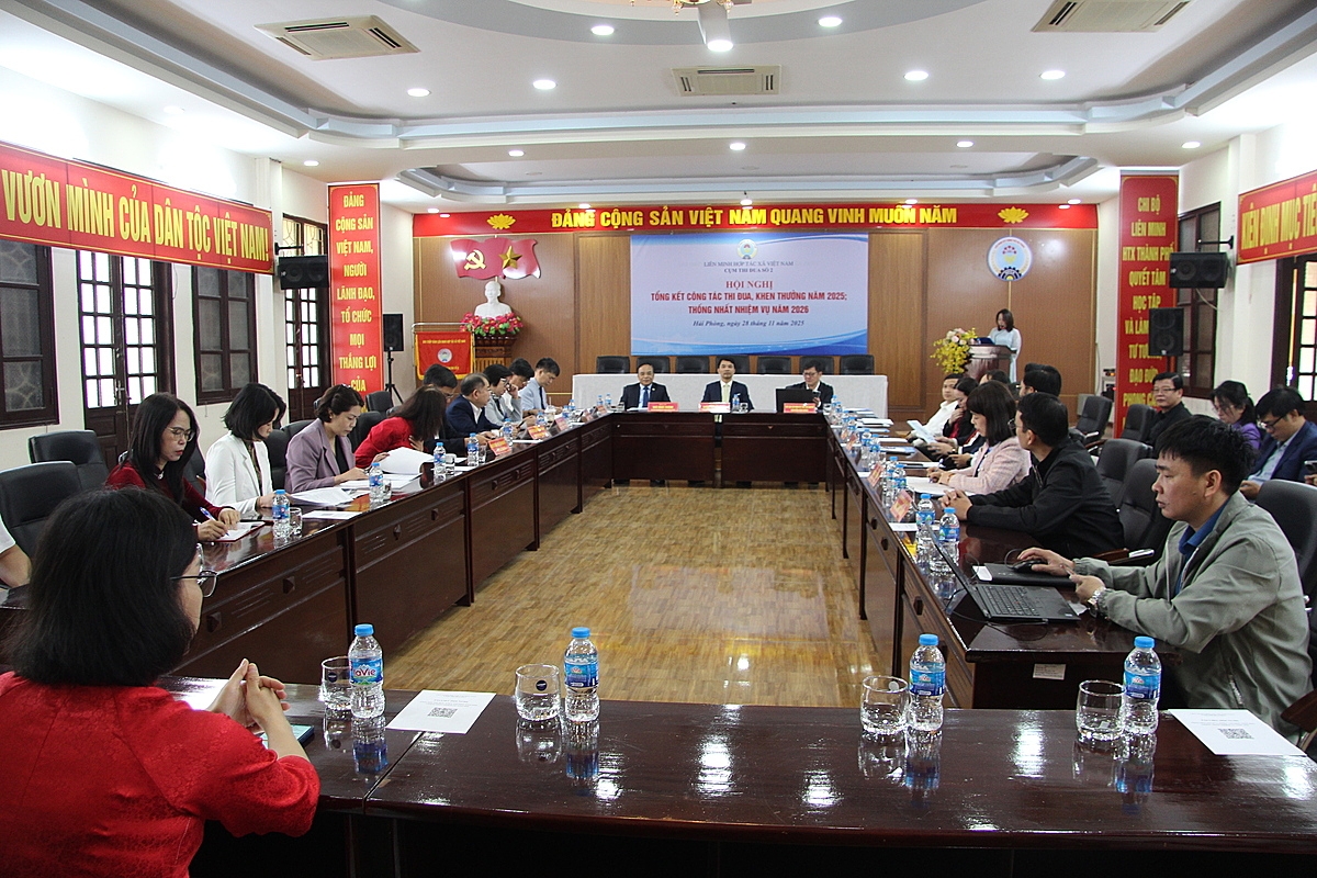 Quang cảnh hội nghị.