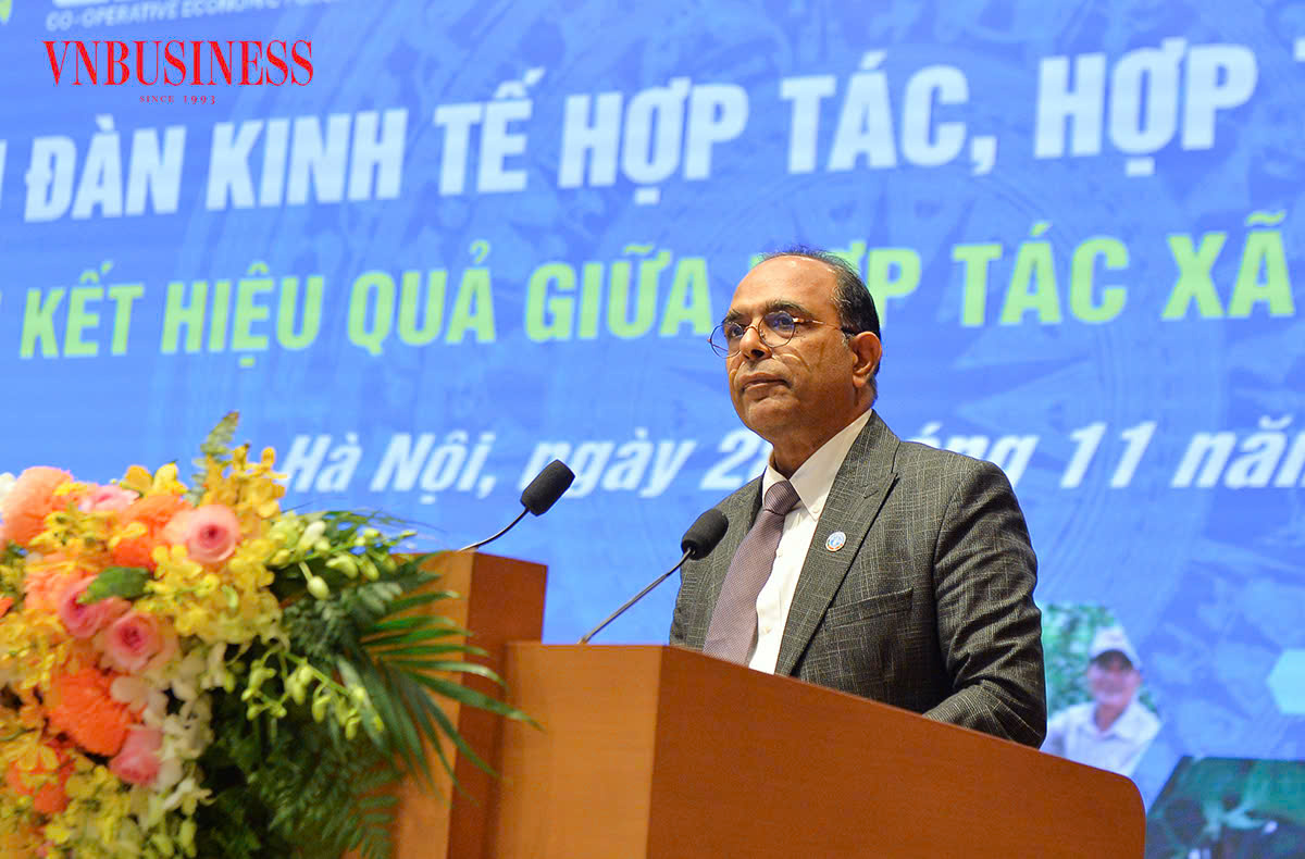 Ông Vinod Ahuja, Trưởng Đại diện Tổ chức Lương thực và Nông nghiệp Liên Hợp Quốc &lpar;FAO&rpar; tại Việt Nam.