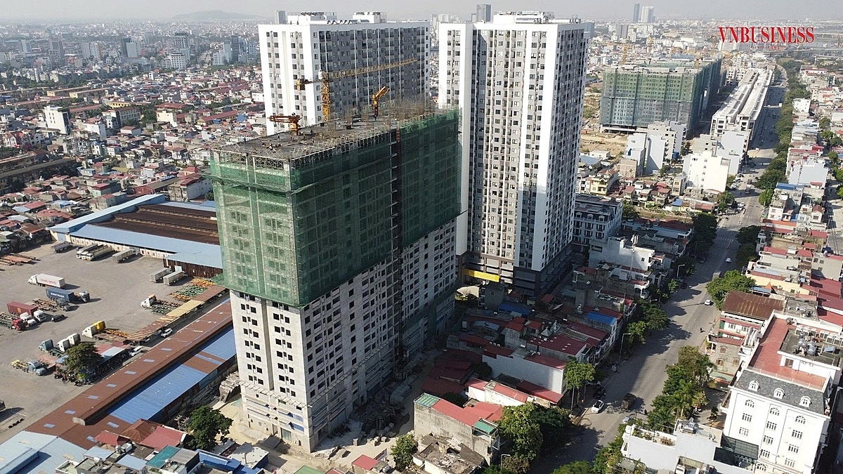 Khu NƠXH cao tầng tại số 384 Lê Thánh Tông, Ngô Quyền, Hải Phòng với gần 1300 căn giúp giấc mơ an cư của hàng nghìn hộ dân trở thành hiện thực.