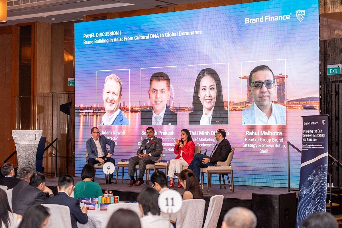 Techcombank -đại diện duy nhất ngành ngân hàng VN tham gia phiên trao đổi tại diễn đàn Thương hiệu châu Á 2025.