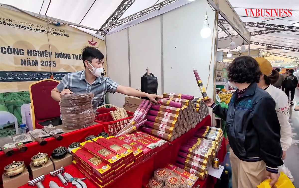 Hà Nội ưu tiên hỗ trợ sản phẩm công nghiệp nông thôn xanh, sáng tạo.