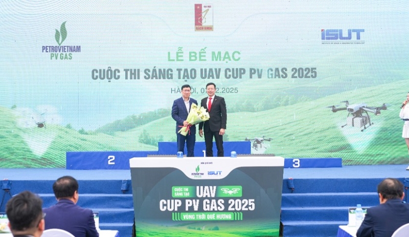 PV GAS đồng hành cùng “UAV Cup PV GAS 2025: Vùng trời quê hương”: Gieo mầm ước mơ, dựng nền kinh tế tầm thấp Việt Nam
