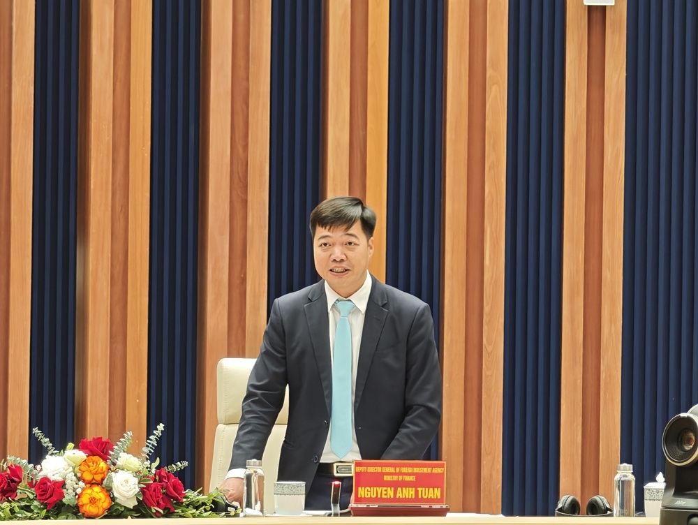 Ông Nguyễn Anh Tuấn, Phó cục trưởng Cục Đầu tư nước ngoài &lpar;ảnh Thanh Sơn&rpar;.
