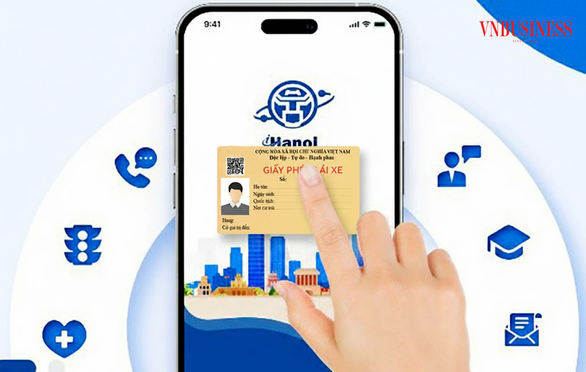 Hơn 3,3 triệu dữ liệu phương tiện, giấy phép lái xe được công dân Hà Nội kê khai trên ứng dụng iHanoi.