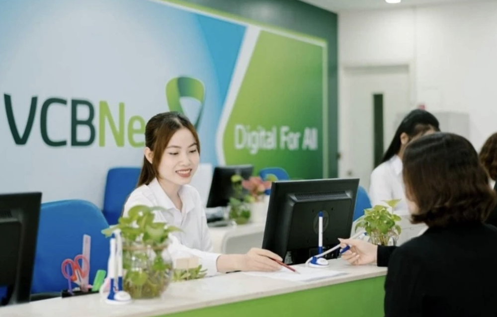 VCBNeo có mạng lưới nhỏ gọn nhất trong nhóm 4 ngân hàng chuyển giao bắt buộc.