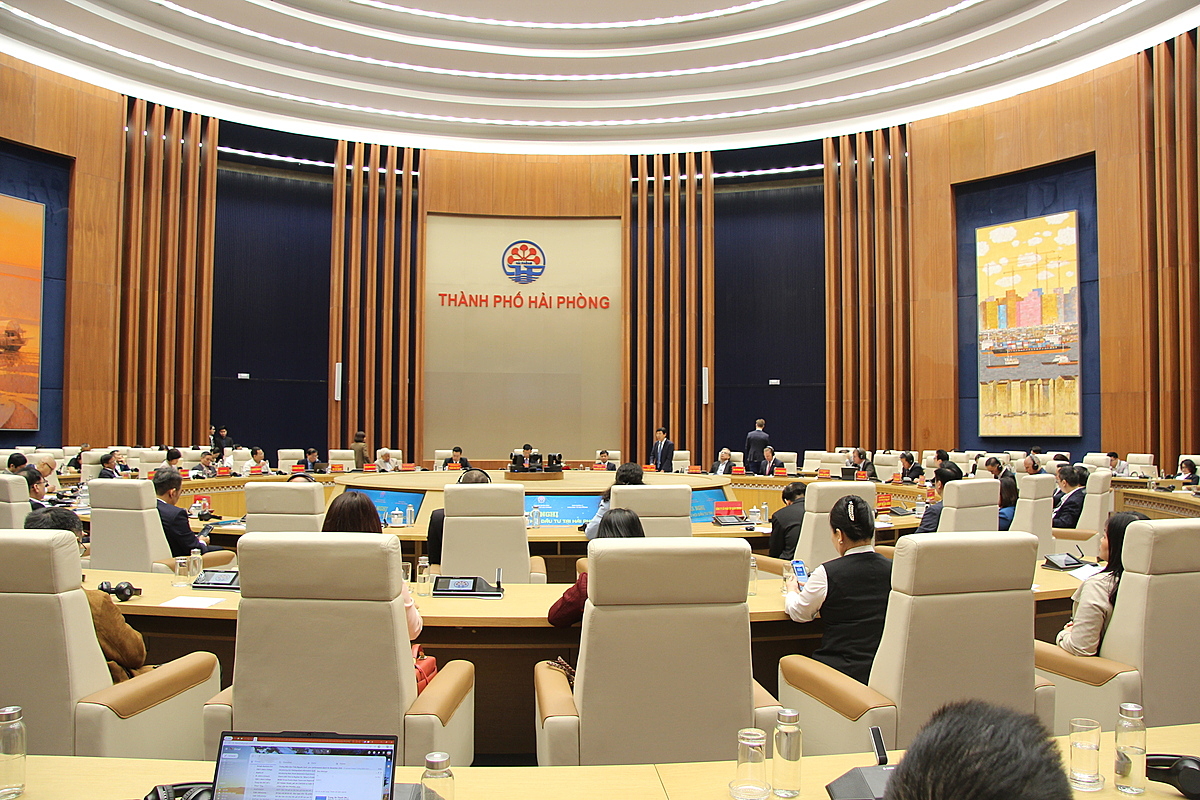 Quang cảnh hội nghị &lpar;ảnh Thanh Vân&rpar;.