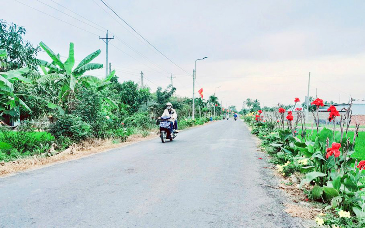 Nông thôn mới tỉnh Vĩnh Long đang có nhiều khởi sắc.
