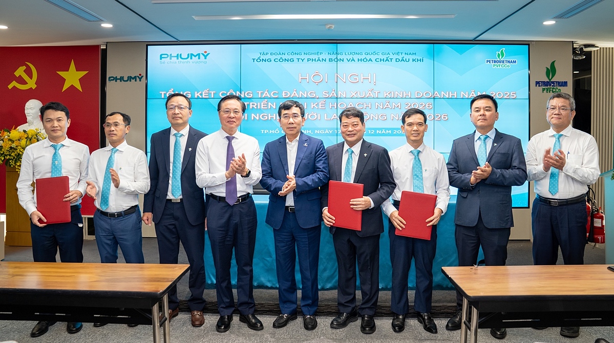 Phú Mỹ phát động phong trào thi đua Bảo dưỡng tổng thể Nhà máy Đạm Phú Mỹ.