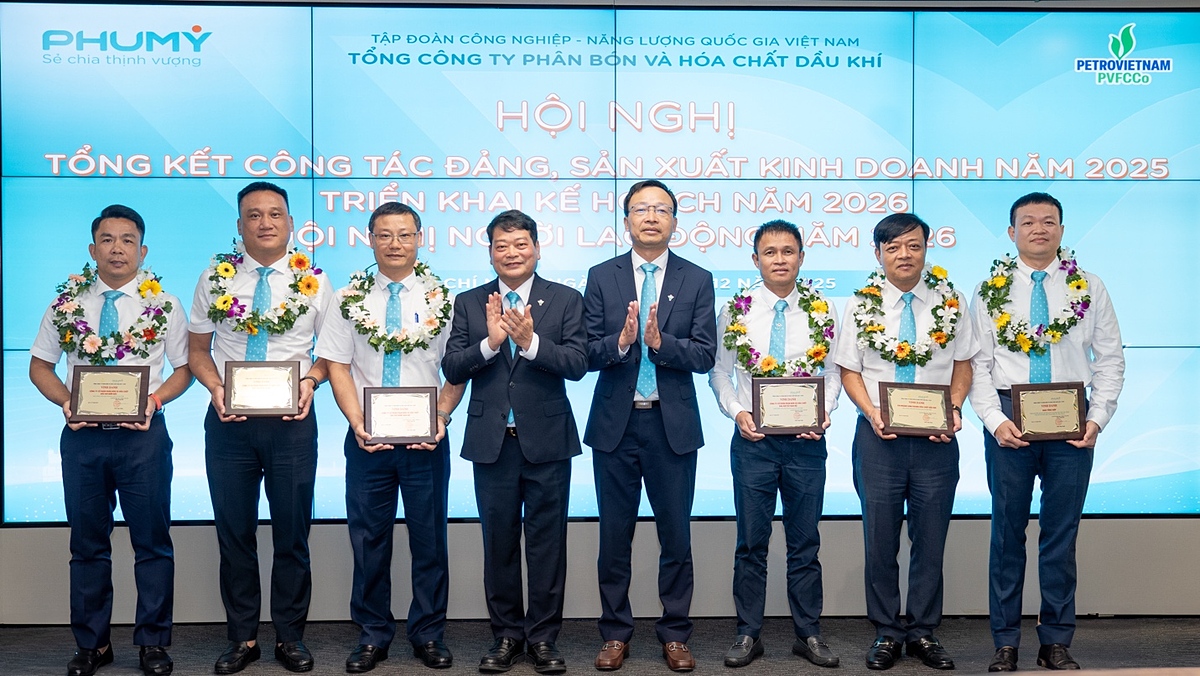 PVFCCo – Phú Mỹ xuất sắc hoàn thành toàn diện kế hoạch năm 2025