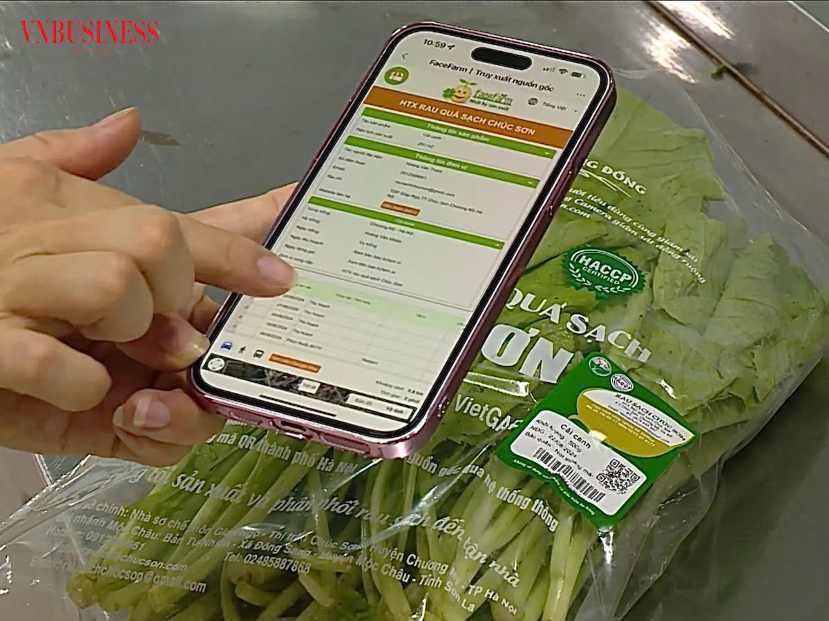 Hệ thống điện tử quản lý từ khi gieo hạt tới xuất sản phẩm ra thị trường.