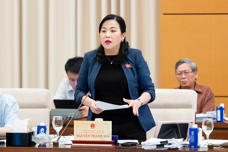 Chủ nhiệm Ủy ban Khoa học, Công nghệ và Môi trường Nguyễn Thanh Hải trăn trở giá thực phẩm tăng cao, gây áp lực cho người dân.