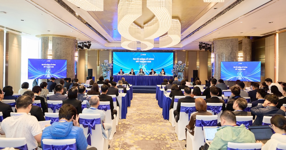 Toàn cảnh Đại hội đồng cổ đông bất thường 2025 của NCB.