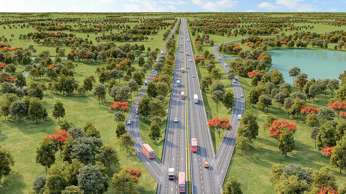 Phối cảnh cao tốc Bảo Lộc – Liên Khương.