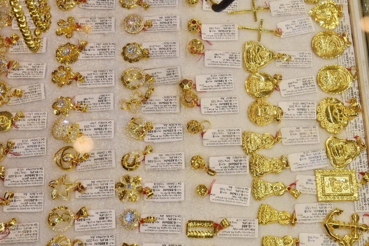 Giá vàng trong nước nối dài đà tăng.