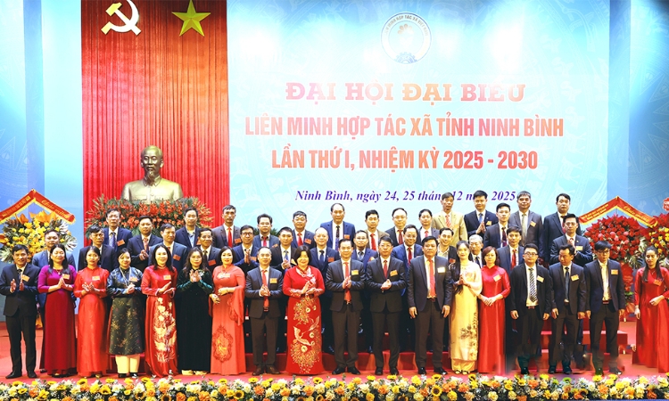 Đại hội đại biểu Liên minh HTX tỉnh Ninh Bình: Biến thách thức thành cơ hội trong thời khắc lịch sử