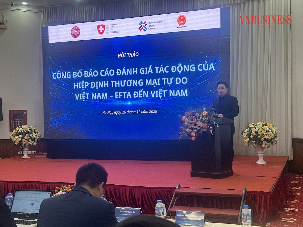 Ông Ngô Chung Khanh, Phó Vụ trưởng, Vụ Chính sách thương mại đa biên, Bộ Công Thương.