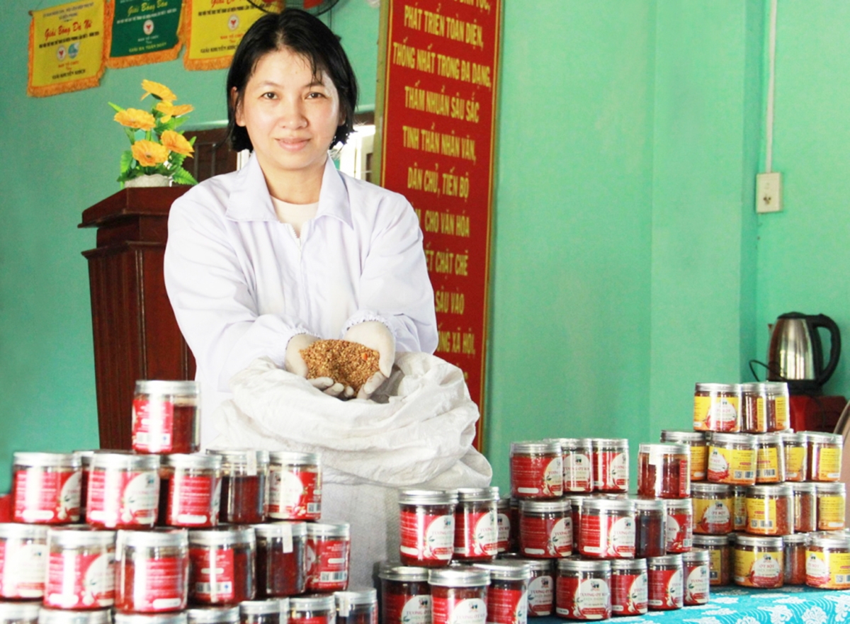 Sản phẩm của HTX ngày càng được biết đến nhờ chất lượng vượt trội.