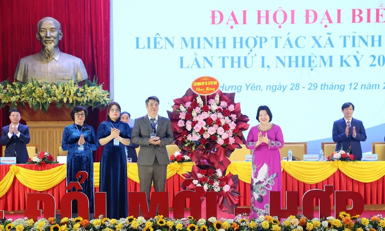 Đại hội đại biểu Liên minh HTX tỉnh Hưng Yên: Tạo thế và lực mới cho kinh tế hợp tác, HTX trong kỷ nguyên vươn mình